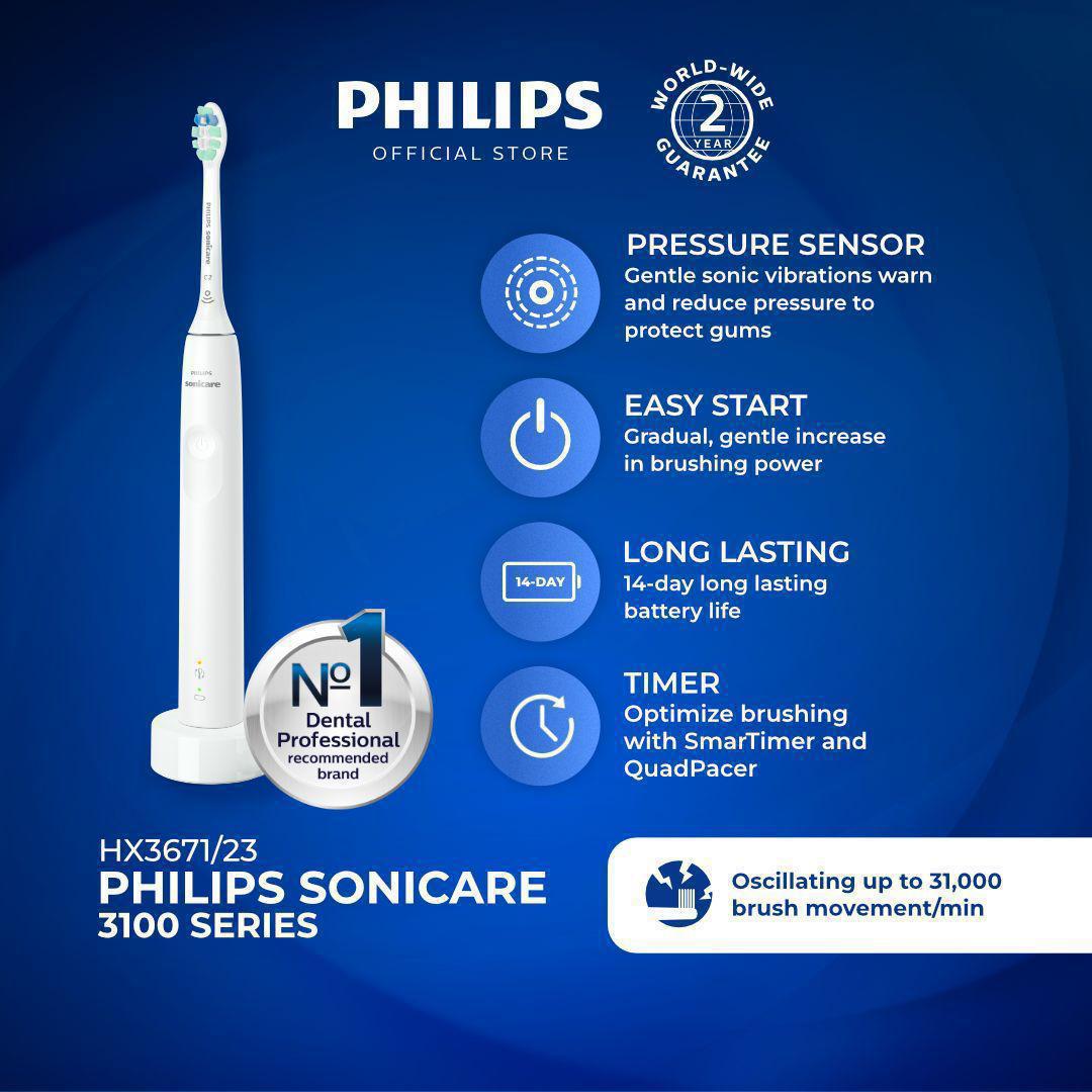 4/8截🌸🟡Philips Sonicare 3100 聲波電動牙刷🟡 | 預訂約8月尾至9月初
