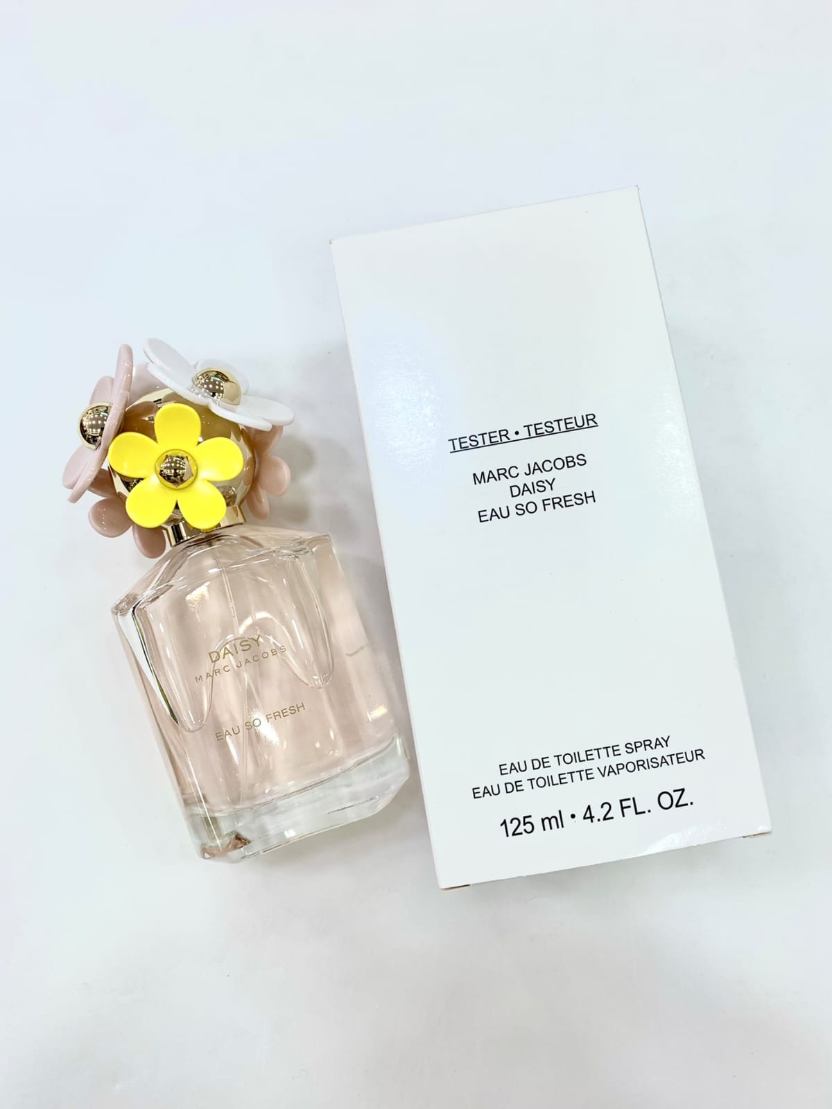 供應商現貨 售完即止🌸免稅正品 Marc Jacobs Daisy Eau So Fresh Eau De Toilette 馬克雅可布/馬克莫傑小雛菊粉色花語女士淡香水125ml🌟簡裝 | 預訂 逢星期一、三返倉執貨 其後約3-5個工作天寄出