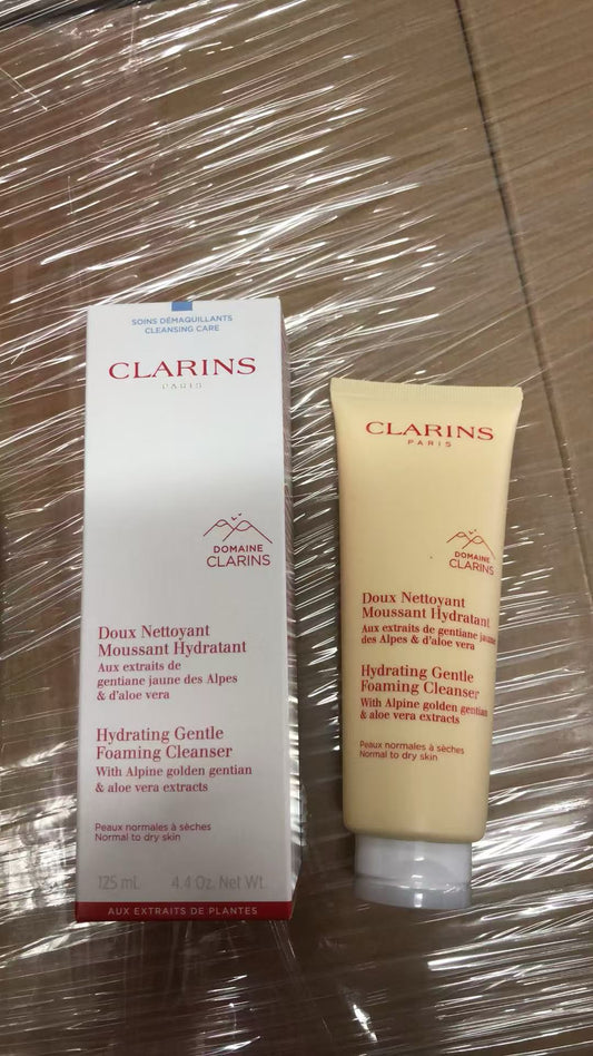 600件售完即止🌸免稅正品 Clarins 植萃溫和潔面泡沫125ml (中性至乾性肌適用) | 預訂約1-2星期