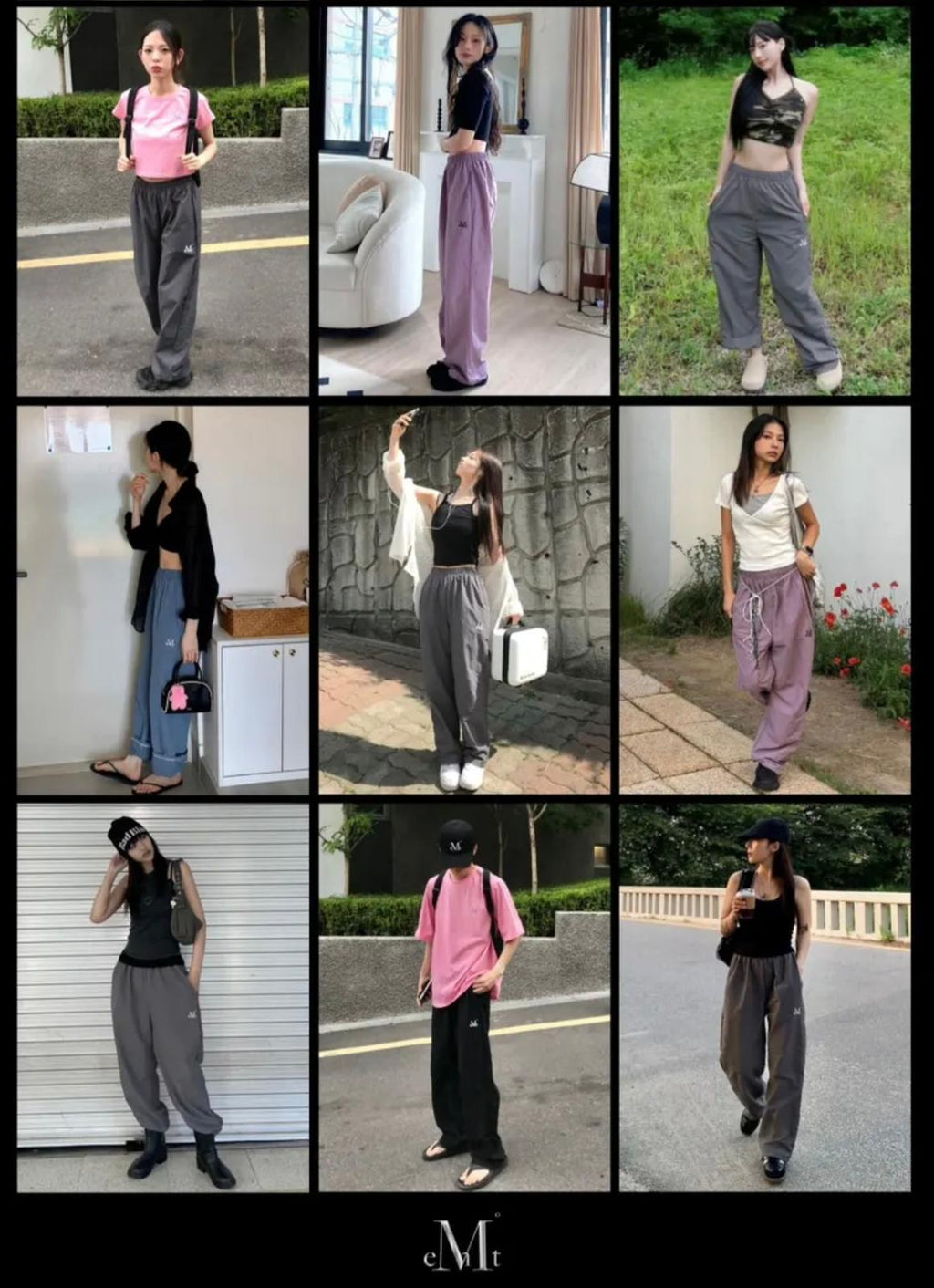 30/10截🌸‼️突發‼️超級特價‼️BEST爆款‼️
Mucent 男女型格寬褲MADRID POLY WIDE PANTS
數量有限‼️售完即止‼️ | 預訂約3-4星期（自行備註顏色及尺寸）