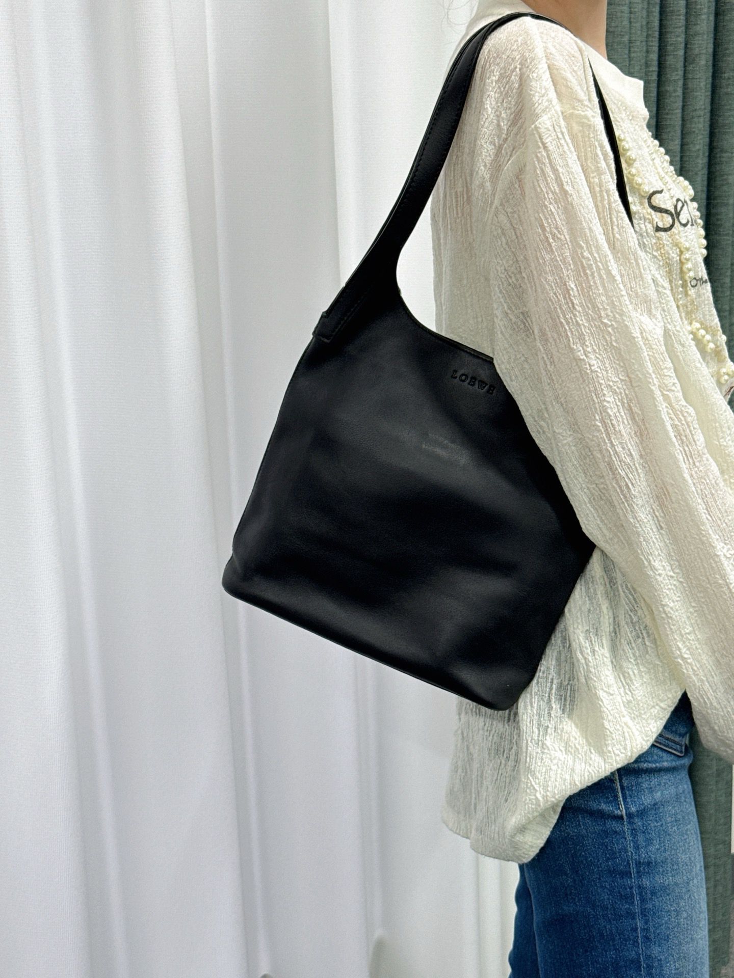 🌸日本中古品代購 Loewe全皮腋下hobo | 預訂約2-3星期