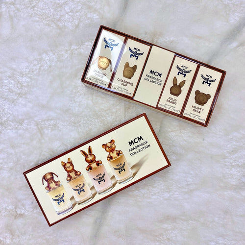 【24小時網站自助下單】‼️只有8套‼️🌸免稅正品 MCM COLLECTION MINI SET Eau De Parfum MCM 動物狂想曲系列香氛迷你禮盒套裝淡香精4x10ml | 預訂約1-2星期 娉婷貿易公司 Exquisite Beauty Trading Company