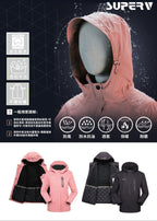 🌸SuperV 🇭🇰 智能發熱跣水防風外套 | 預訂約2-3星期
（自行備註尺寸）