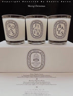 🌸Diptyque迷你香氛蠟燭三件套（漿果+無花果+玫瑰 70g×3） | 預訂約1-2星期
