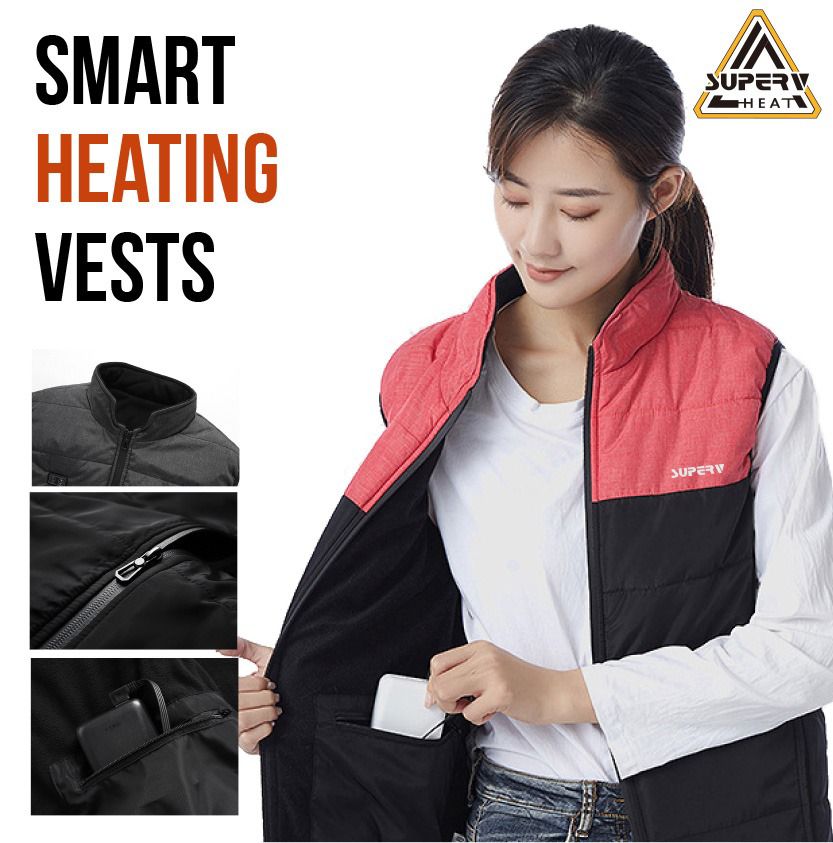 🌸SuperV 🇭🇰 智能發熱跣水防風外套 | 預訂約2-3星期
（自行備註尺寸）