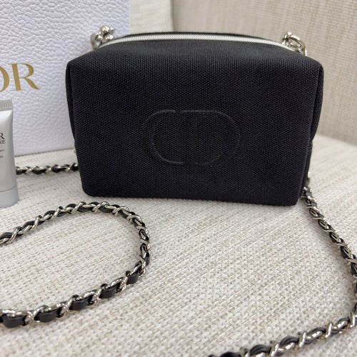 【24小時網站自助下單】供應商現貨❤️‍🔥❤️‍🔥數量只有2️⃣0️⃣套🌸🌟🌟Dior Beauty黑色帆布化妝袋套裝 | 預訂約2-3星期 娉婷貿易公司 Exquisite Beauty Trading Company