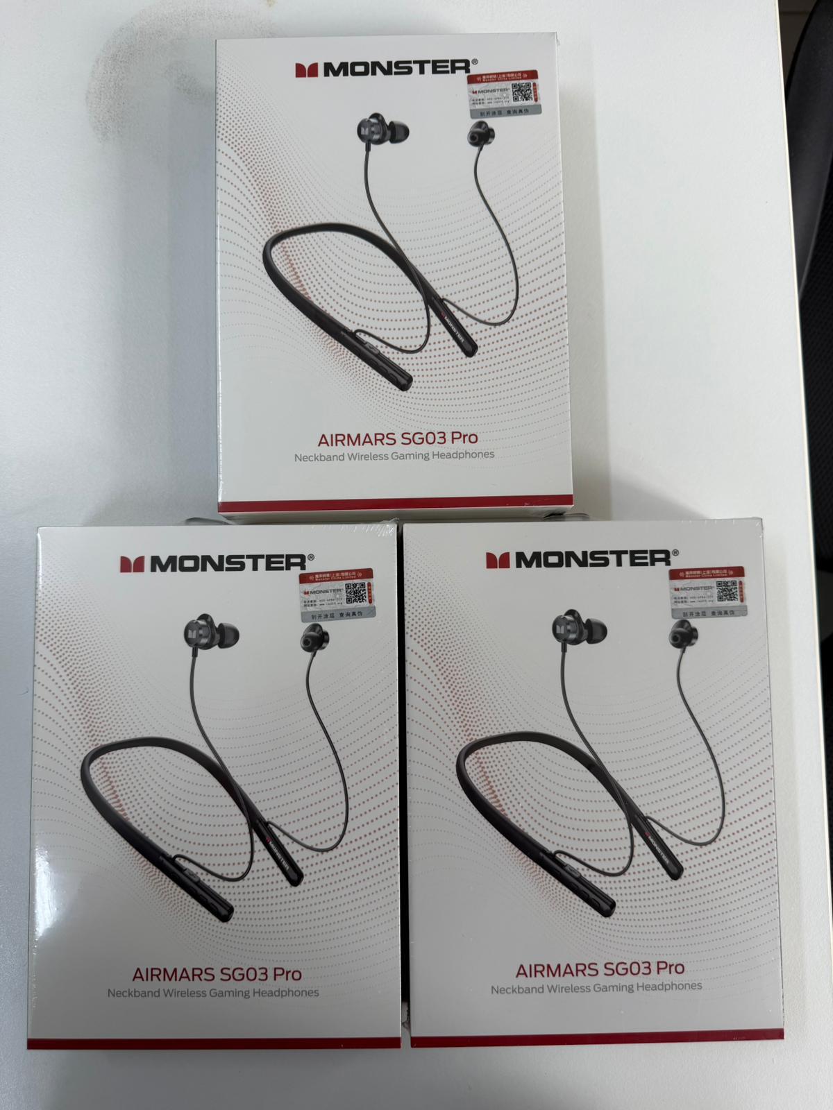 2026年1月3日截🌸🟡MONSTER AIRMARS SG03 PRO 頸掛式無線藍牙耳機🟡 | 預訂約2026年1月尾至2月初