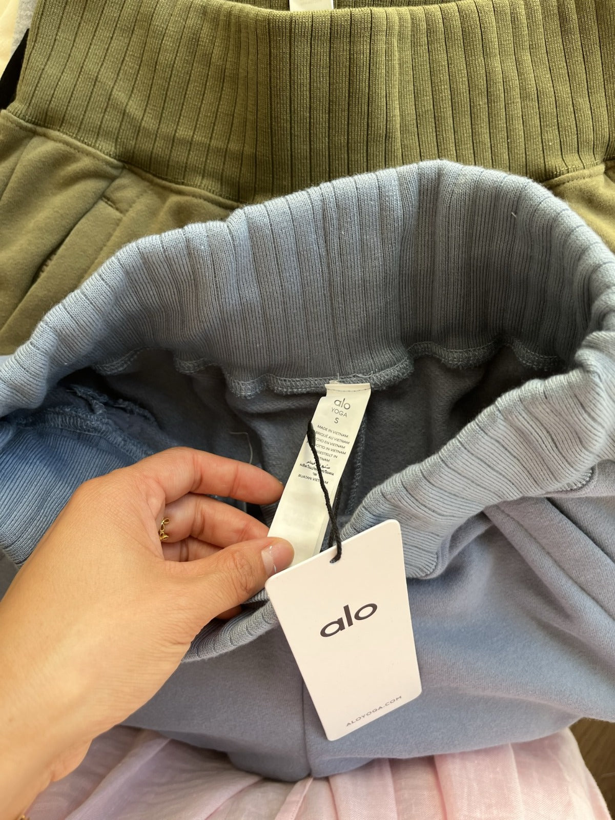 預訂 | Alo Yoga Serenity Wide Leg Sweatpant 加絨🔥螺紋闊腿褲（自行備註顏色及尺寸） 娉婷貿易公司 Exquisite Beauty Trading Company