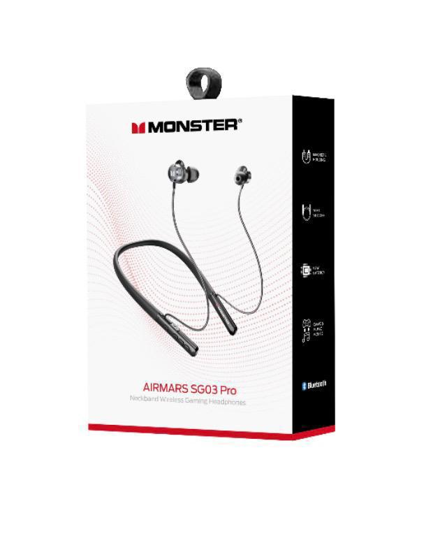 2026年1月3日截🌸🟡MONSTER AIRMARS SG03 PRO 頸掛式無線藍牙耳機🟡 | 預訂約2026年1月尾至2月初