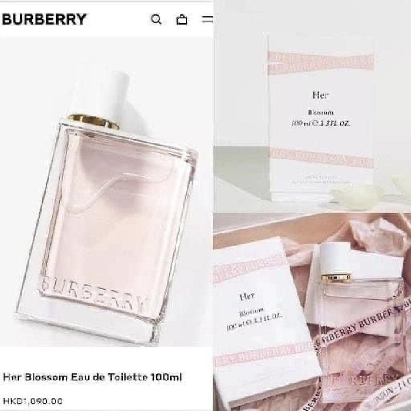 💫🤍 Burberry HER Blossom EDT 花與她女性淡香水 100ml | 預訂約4-5星期