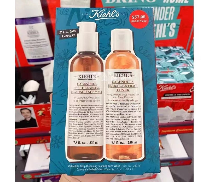 供應商現貨💫免稅正品 Kiehl's美版科顏氏金盞花套裝 | 預訂 逢星期二，四返倉執貨 其後約3-5個工作天寄出