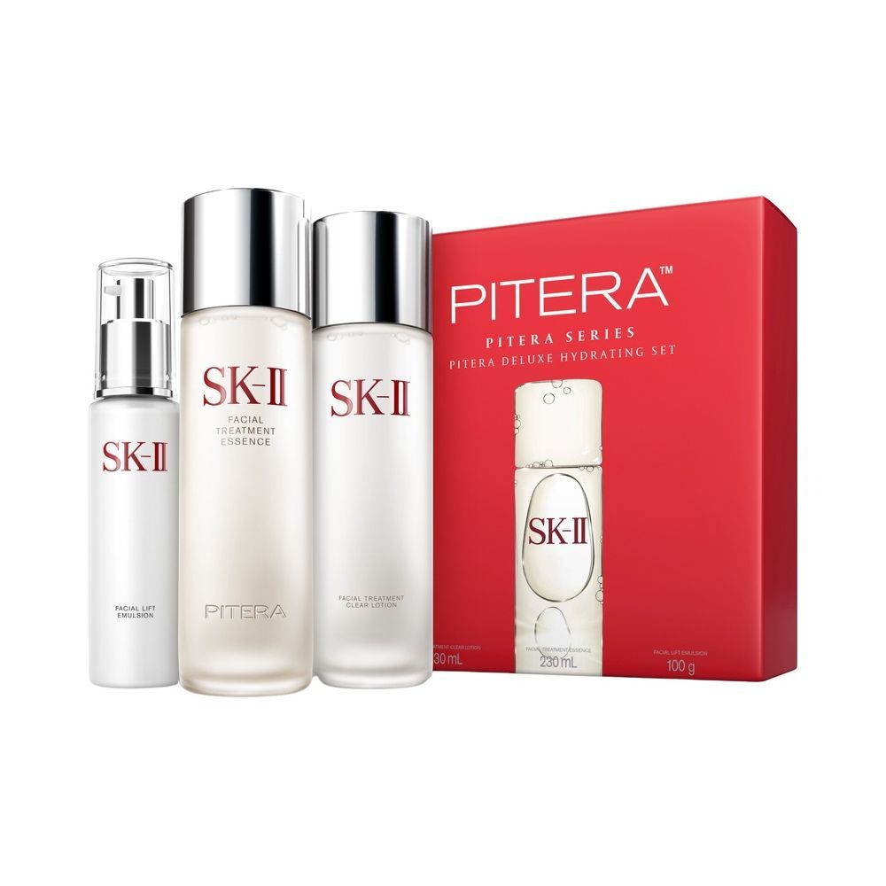 供應商現貨💫免稅正品 SK-II 多方位PITERA保濕修護組合套裝三件套 | 預訂 逢星期二，四返倉執貨 其後約3-5個工作天寄出