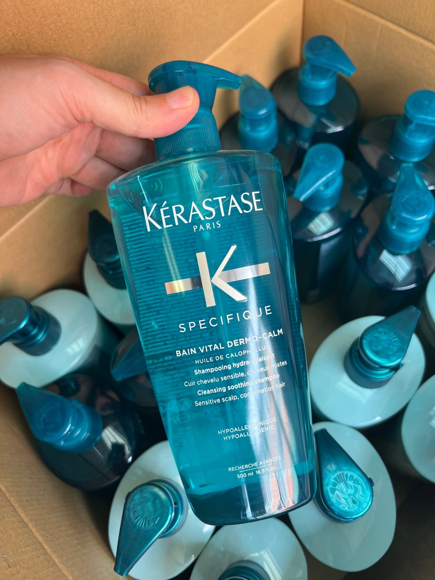 供應商現貨💫免稅正品 Kerastase卡詩舒緩絲盈洗髮水500ml | 預訂 逢星期二，四返倉執貨 其後約3-5個工作天寄出