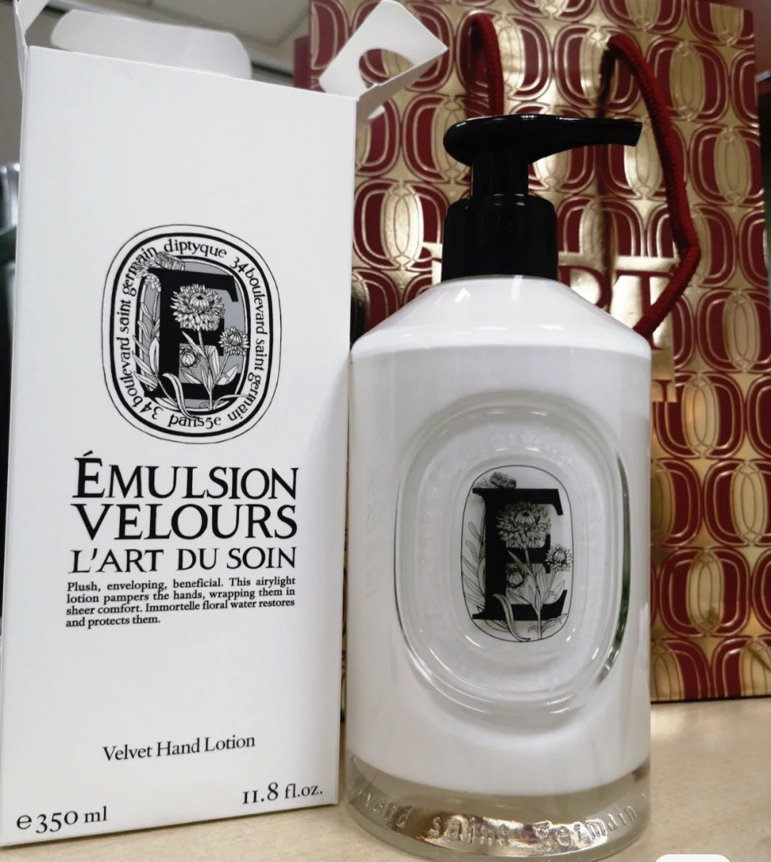 現貨🌸免稅正品 Diptyque Velvet護手乳液350ml - 適用於手部 | 落單後約3-5個工作天寄出