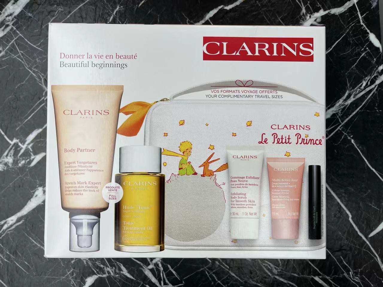 供應商現貨🌸免稅正品 💓24年新版💓 Clarins 嬌韻詩孕婦7件套 | 預訂 逢星期二，四返倉執貨 其後約3-5個工作天寄出