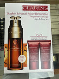 供應商現貨💫免稅正品 Clarins 嬌韻詩雙萃精華套裝四件套 | 預訂 逢星期二，四返倉執貨 其後約3-5個工作天寄出 娉婷貿易公司 Exquisite Beauty Trading Company
