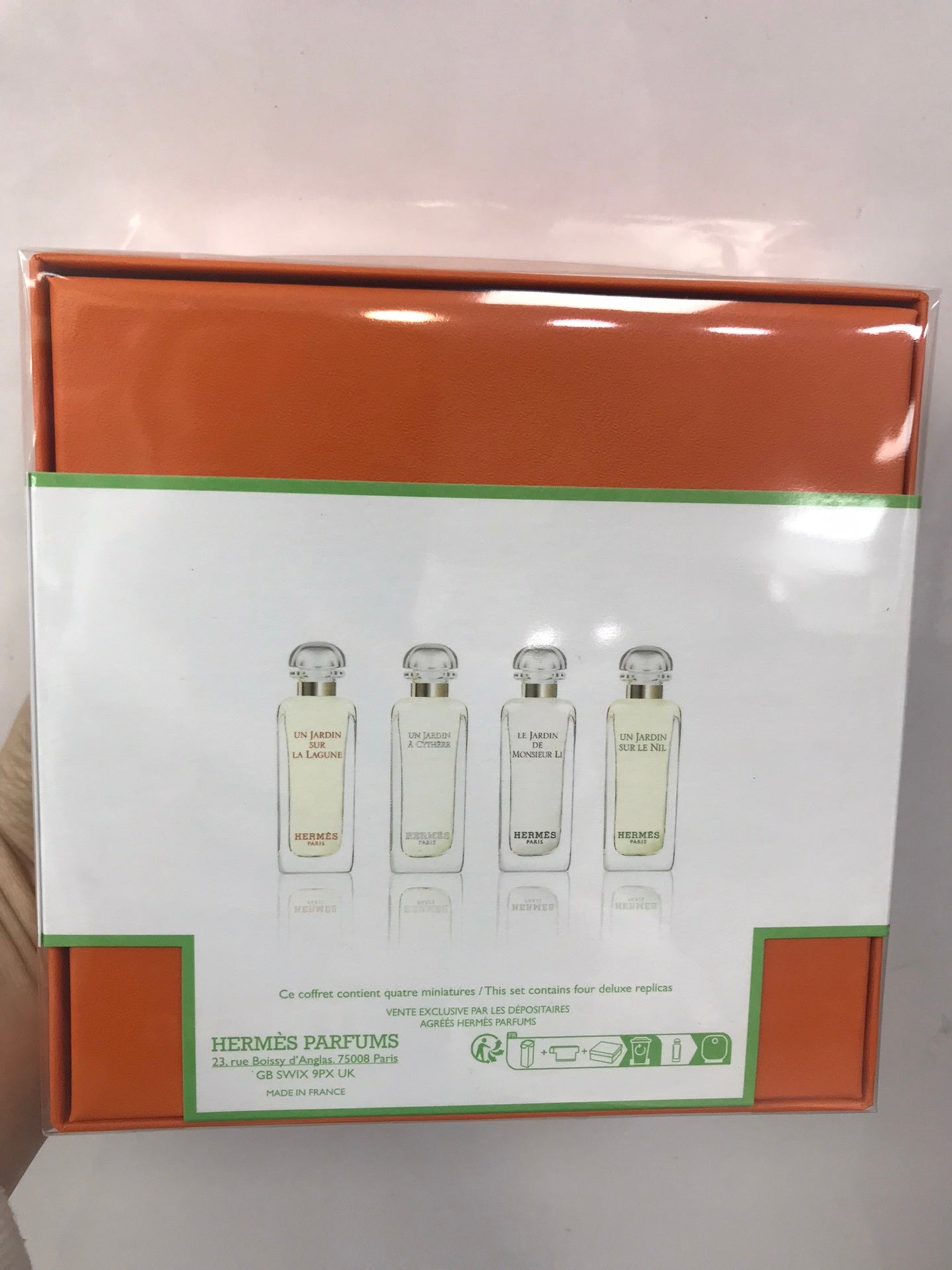 供應商現貨🌸免稅正品 Hermes 愛馬仕花園香水禮盒四件套裝7.5ml*4 | 預訂 逢星期一，三返倉執貨 其後約3-5個工作天寄出