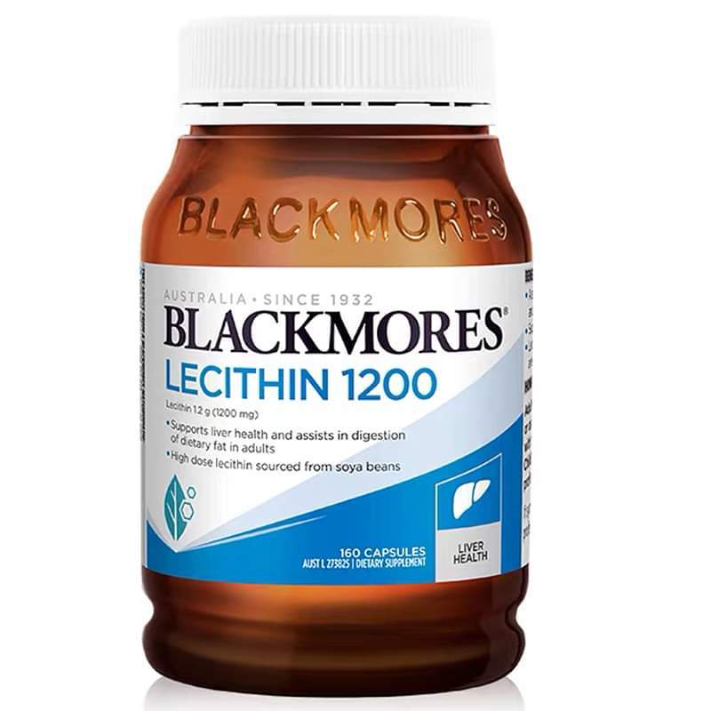 供應商現貨🌸🩵Blackmores Lecithin 卵磷脂精華 1200 160 粒 | 預訂 逢星期一，三返倉執貨 其後約3-5個工作天寄出