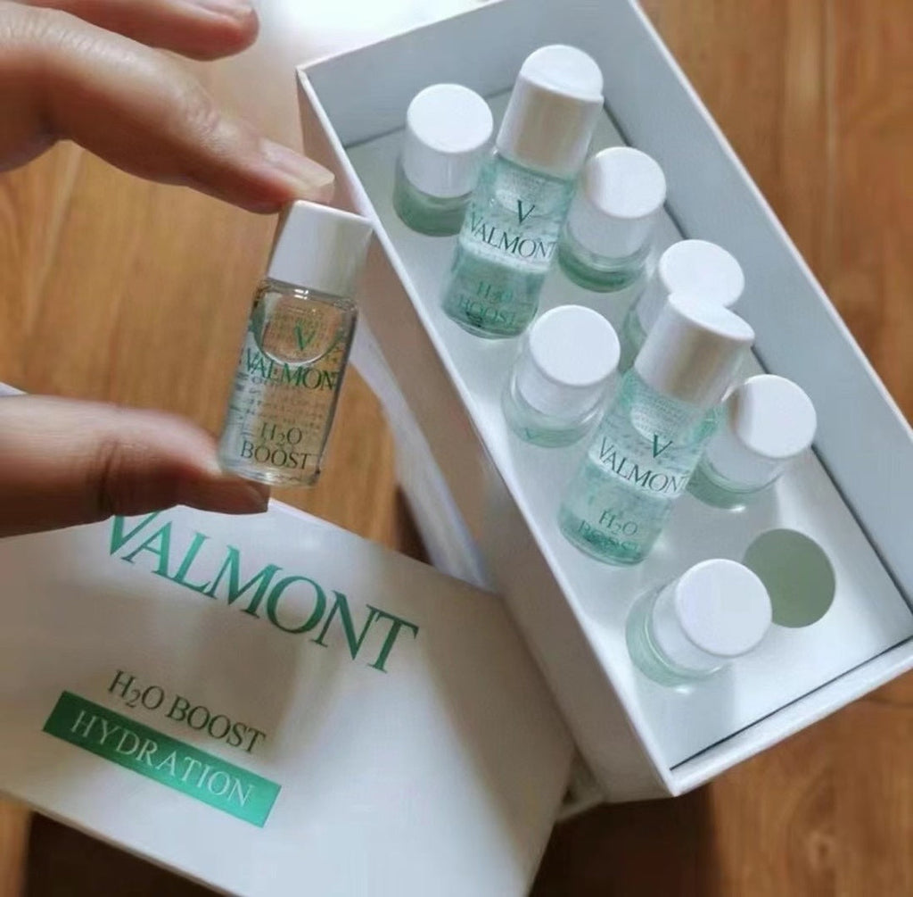 少量現貨🌸免稅正品 Valmont 法爾曼 水潤補濕升效精華露 H2O BOOST 5ml*5支 | 落單後約3-5個工作天寄出 娉婷貿易公司 Exquisite Beauty Trading Company