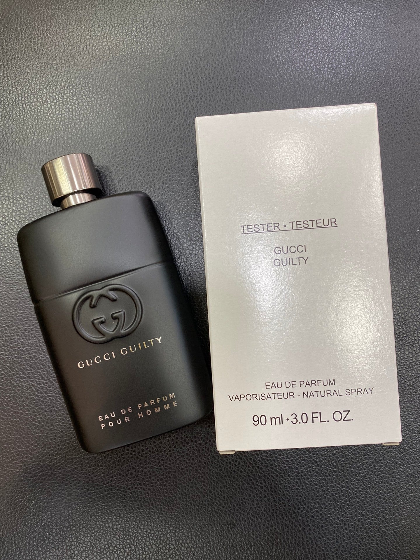 供應商現貨🌸免稅正品 GUCCI GUILTY POUR HOMME EAU DE PARFUM 古馳罪愛男士淡香精90ml 🌟簡裝 | 預訂 逢星期一，三返倉執貨 其後約3-5個工作天寄出