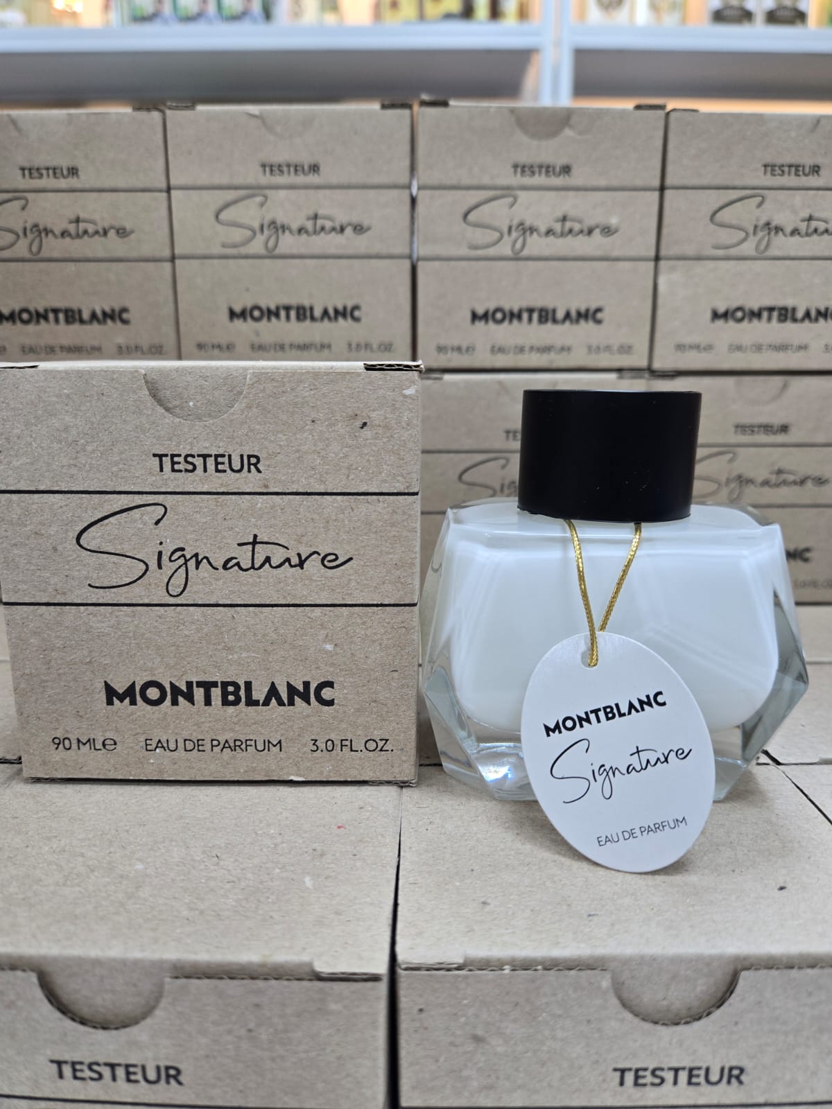 供應商現貨300支🌸免稅正品 🉐MONT BLANC SIGNATURE EDP 90ML TESTER 萬寶龍永恆之名女香EDP 90簡裝(有蓋) | 預訂 逢星期一，三返倉執貨 其後約3-5個工作天寄出