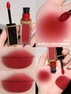 Supplier in stock🌸【Korea Duty-Free】TF Lip Lacquer 16 SCARLET ROUGE | Pre-order Ships every Monday and Wednesday after warehouse processing; then dispatched in approximately 3-5 business days.