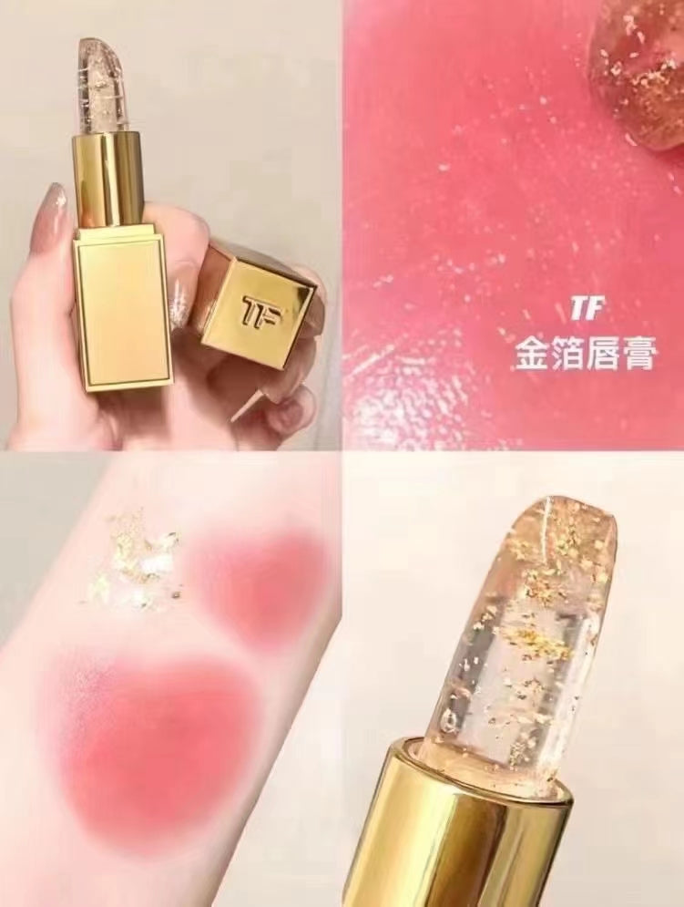 供應商現貨🌸免稅正品 Tom Ford TF 24k金 金箔透明變色潤唇膏 | 預訂 逢星期一，三返倉執貨 其後約3-5個工作天寄出