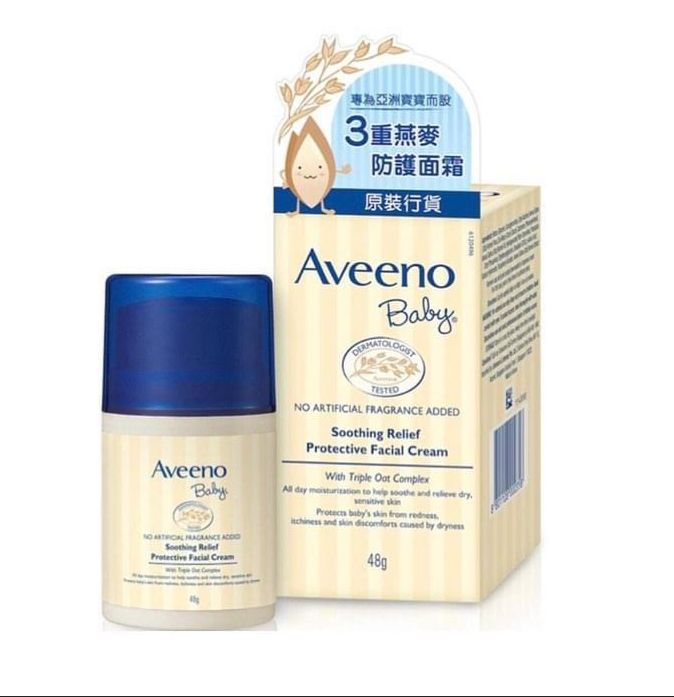供應商現貨🌸Aveeno艾維諾3重燕麥兒童面霜48g | 預訂 逢星期一，三返倉執貨 其後約3-5個工作天寄出