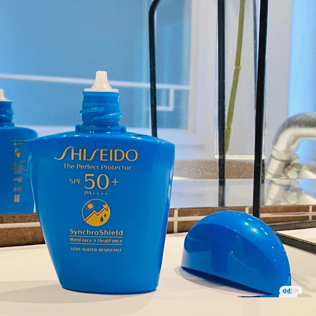 供應商現貨🌸香港專櫃 資生堂藍胖子黃字防曬50ml 最新版 | 預訂 逢星期一，三返倉執貨 其後約3-5個工作天寄出 娉婷貿易公司 Exquisite Beauty Trading Company