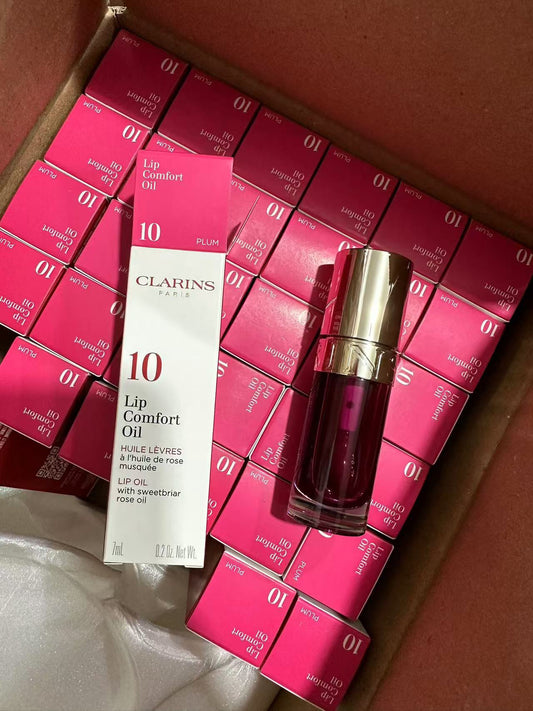 供應商現貨💫免稅正品 Clarins嬌韻詩唇油10#正裝7ml | 預訂 逢星期一，三返倉執貨 其後約3-5個工作天寄出