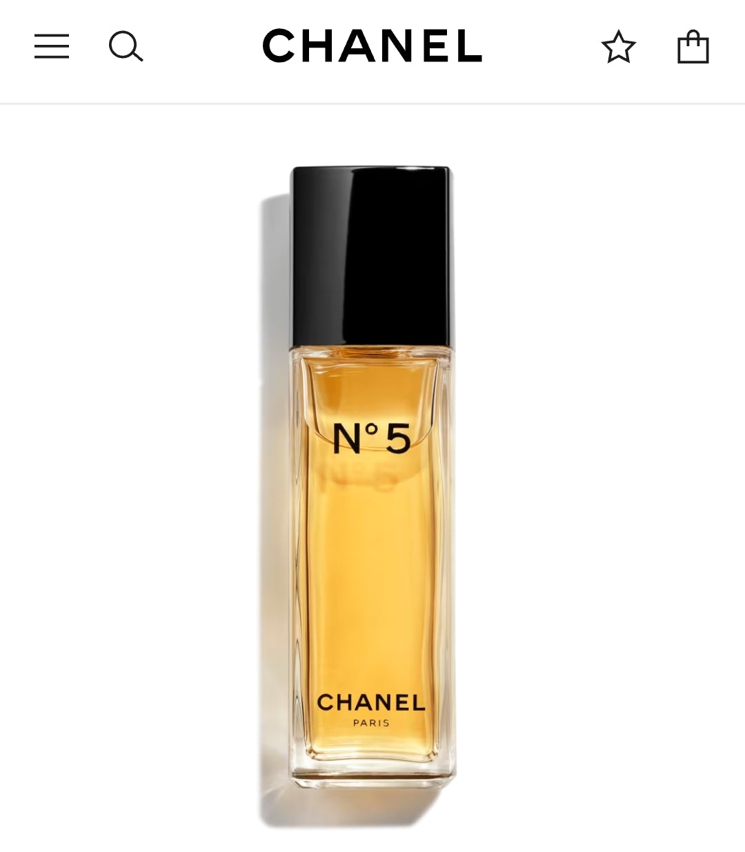 供應商現貨💫免稅正品 Chanel香奈兒N5淡香水100ml | 預訂 逢星期一，三返倉執貨 其後約3-5個工作天寄出