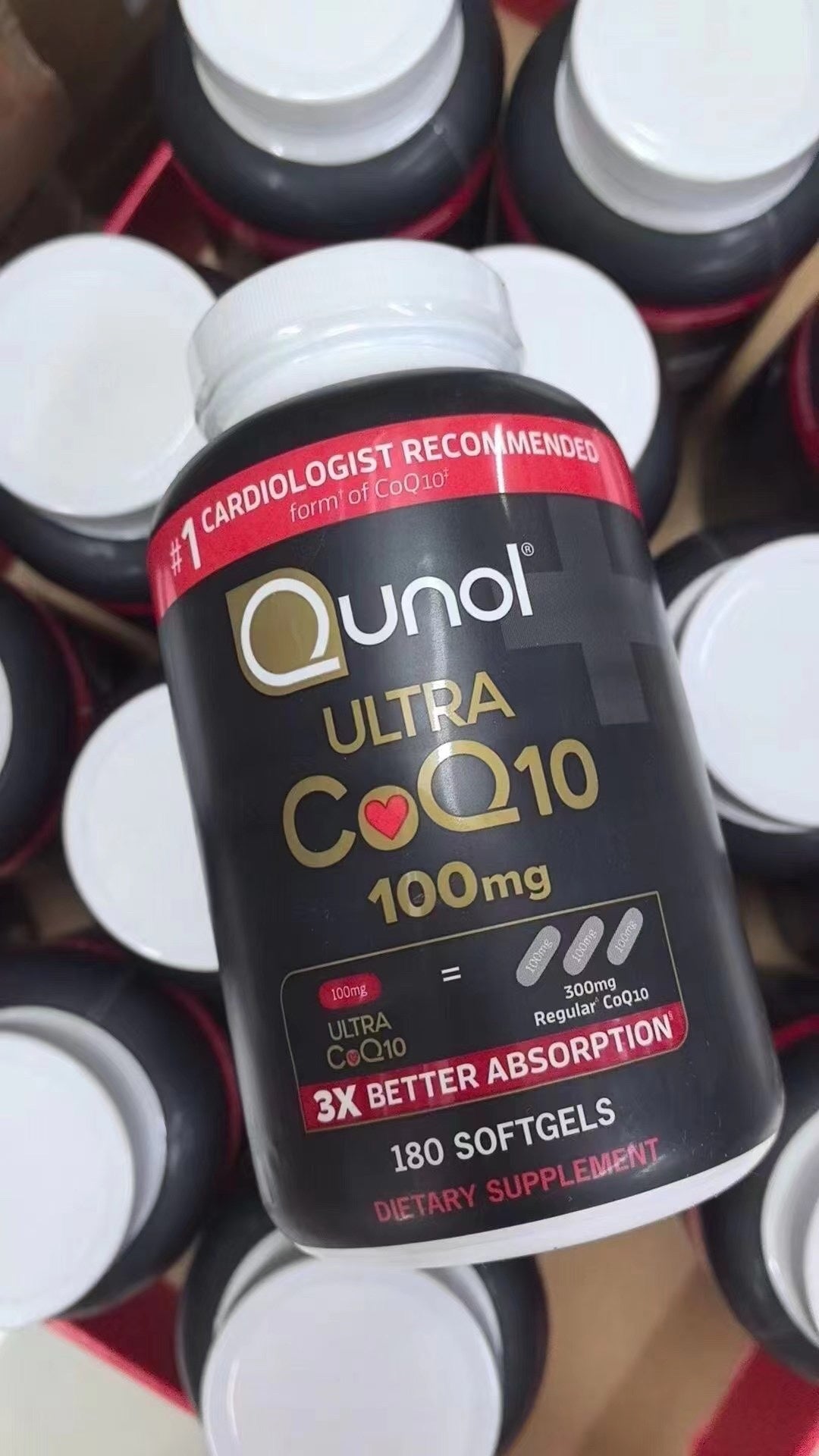 供應商現貨💫美國Qunol酋諾超級版輔酶Q10 3倍吸收心肌保健氧化型180粒瓶 | 預訂 逢星期一，三返倉執貨 其後約3-5個工作天寄出 娉婷貿易公司 Exquisite Beauty Trading Company
