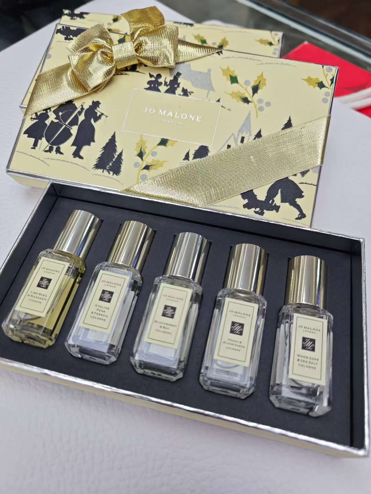 供應商現貨🌸免稅正品 Jo Malone祖馬龍香水聖誕五件套 9ml✖5支裝，帶噴頭 | 預訂 逢星期一，三返倉執貨 其後約3-5個工作天寄出