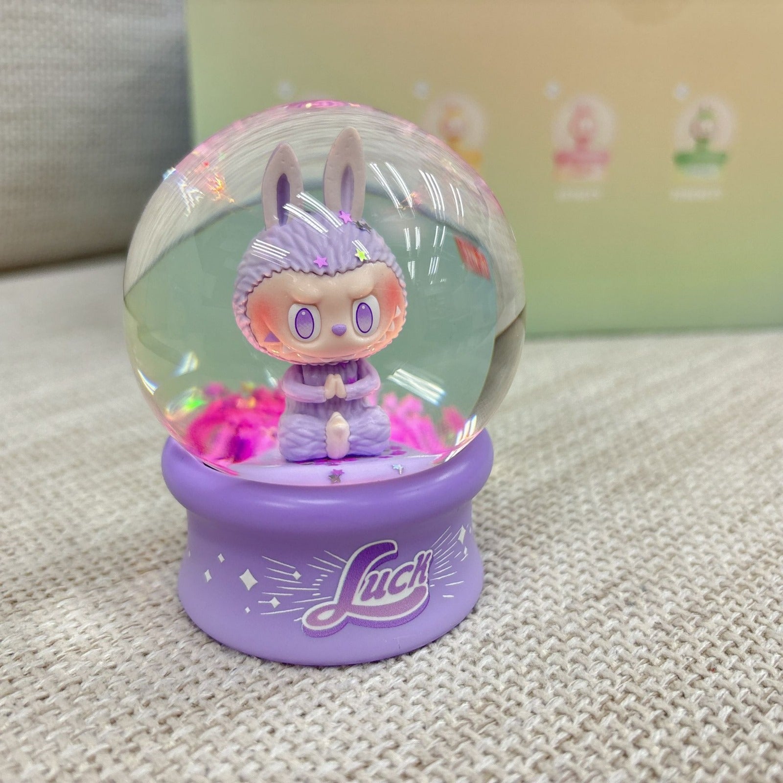 供應商現貨🔥🌸Labubu 3.0系列水晶球盲盒 一盒🈶6個 | 預訂 逢星期一，三返倉執貨 其後約3-5個工作天寄出