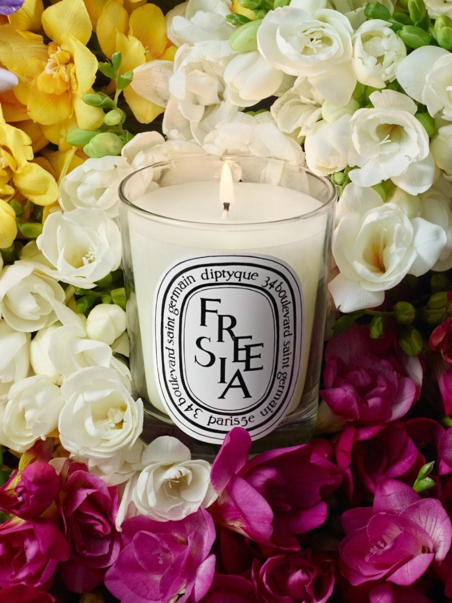 供應商現貨🌸免稅正品 Diptyque Freesia Candle 蒂普提克香氛蠟燭—小蒼蘭70g | 預訂 逢星期一，三返倉執貨 其後約3-5個工作天寄出