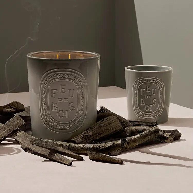 供應商現貨🌸免稅正品 Diptyque Feu De Bois Candle 蒂普提克香氛蠟燭-炭木70g/600g | 預訂 逢星期一，三返倉執貨 其後約3-5個工作天寄出