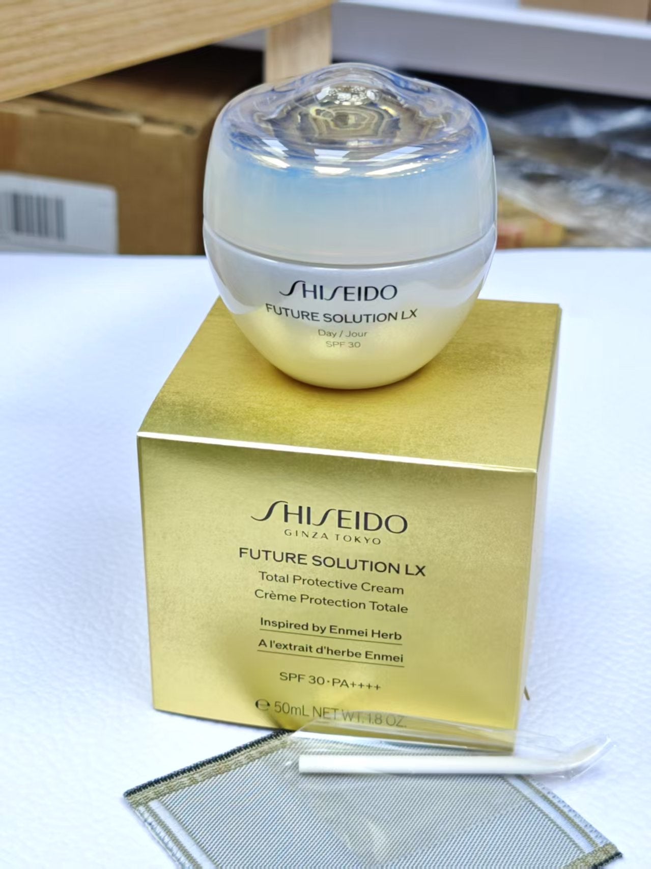 供應商現貨🌸香港專櫃 24年新版 SHISEIDO資生堂時光琉璃日霜50ml | 預訂 逢星期一，三返倉執貨 其後約3-5個工作天寄出