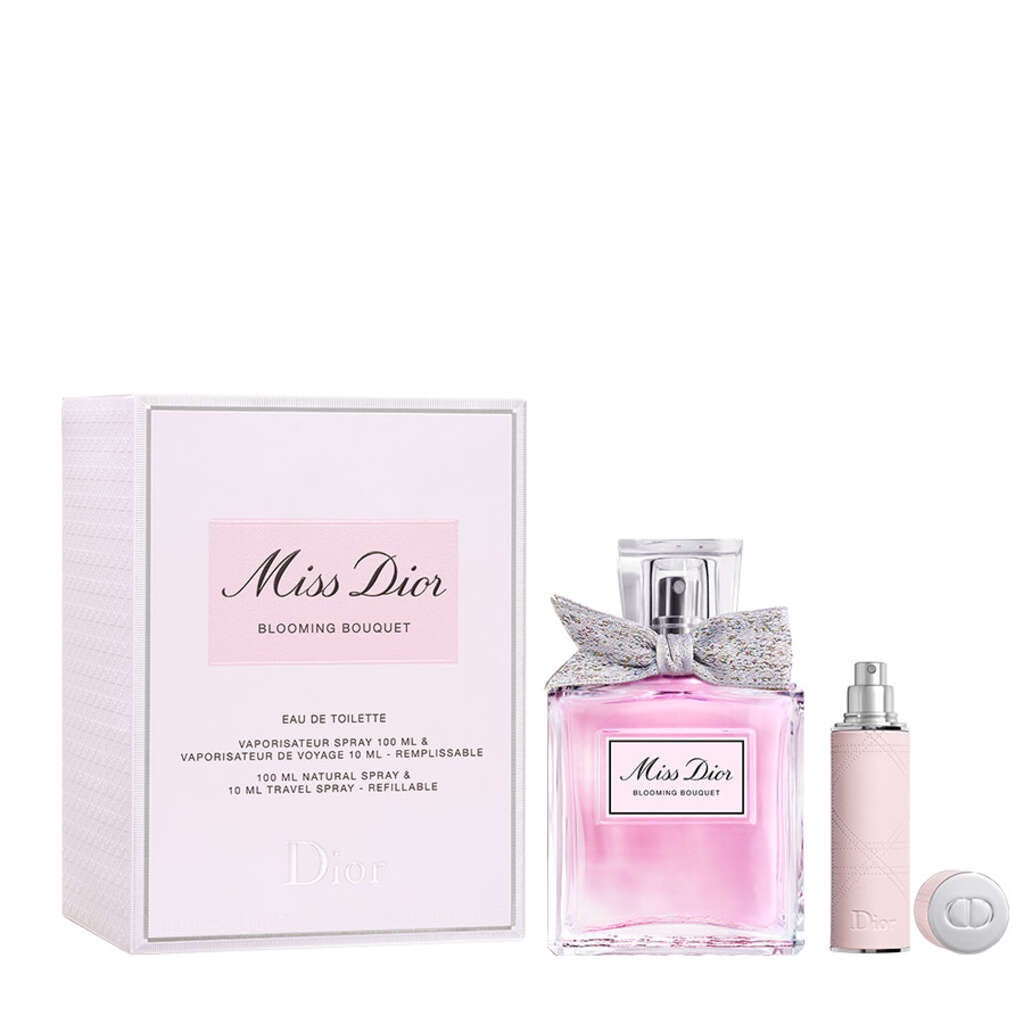 供應商現貨🌸免稅正品 Dior迪奧miss dior新版絲帶花漾甜心小姐香水100ml+10ml隨身噴套裝 | 預訂 逢星期一，三返倉執貨 其後約3-5個工作天寄出