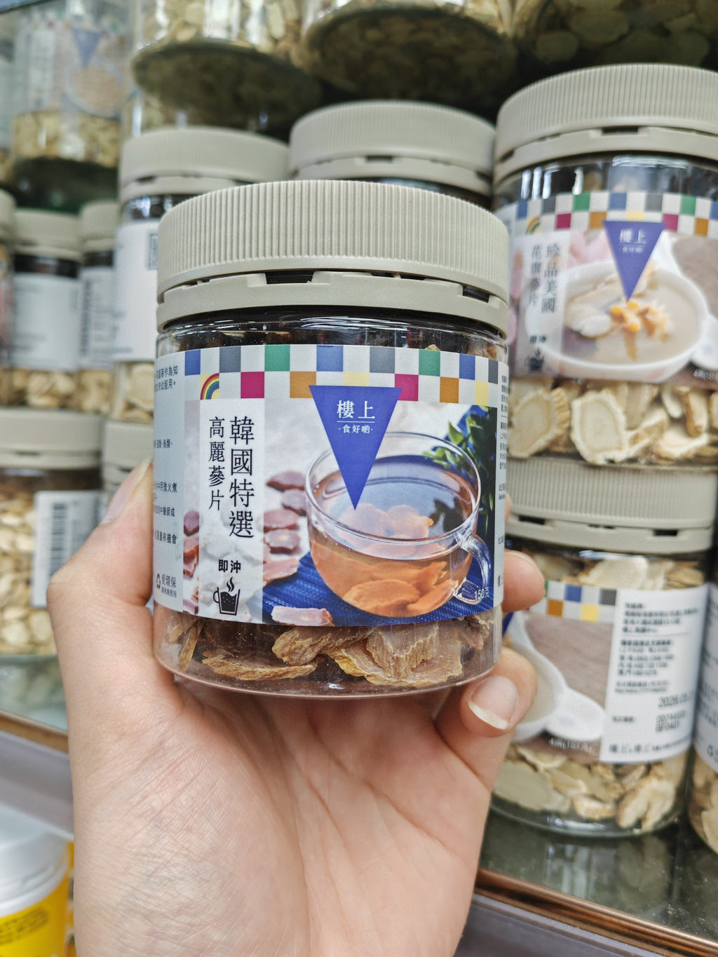 供應商現貨🌸樓上 韓國特選高麗蔘片150g | 預訂 逢星期一，三返倉執貨 其後約3-5個工作天寄出