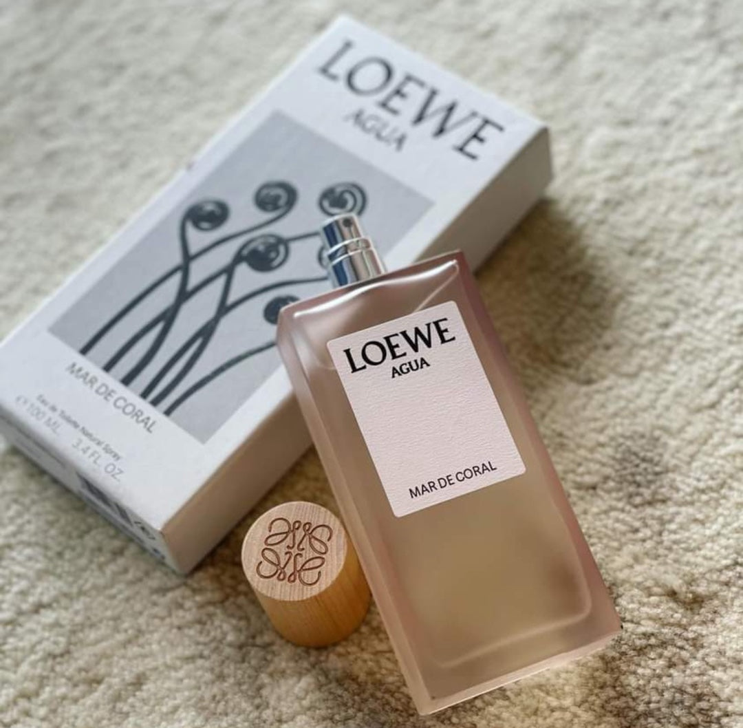 供應商現貨🌸免稅正品 LOEWE Agua Mar de Coral Eau De Toilette 羅意威粉色珊瑚海淡香水 50ml | 預訂 逢星期一，三返倉執貨 其後約3-5個工作天寄出