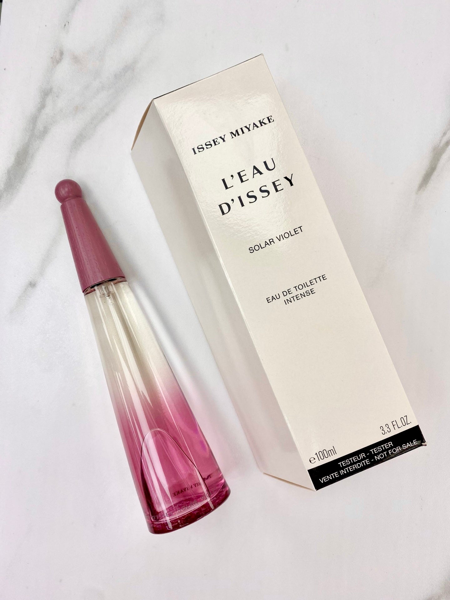 供應商現貨🌸免稅正品 ISSEY MIYAKE L'EAU D'ISSEY SOLAR VIOLET EAU DE TOILETTE INTENSE 三宅一生一生之水陽光紫羅蘭馥郁淡香水100ml🌟簡裝 | 預訂 逢星期一，三返倉執貨 其後約3-5個工作天寄出