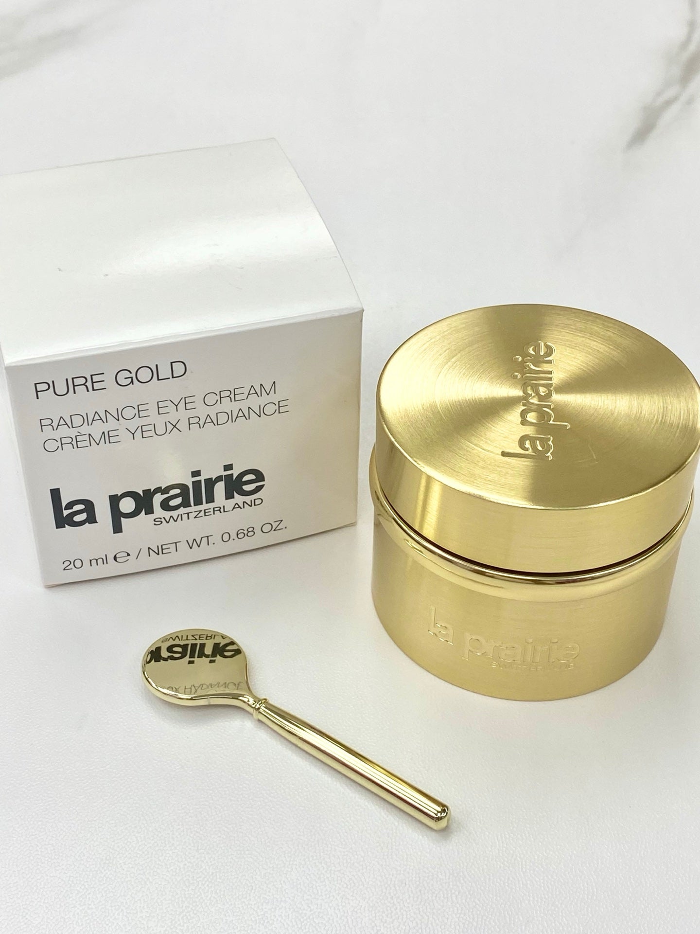 供應商現貨🌸免稅正品 LA PRAIRIE PURE GOLD RADIANCE EYE CREAM 萊珀妮黃金眼霜20ml🌟白盒24年產 | 預訂 逢星期一，三返倉執貨 其後約3-5個工作天寄出