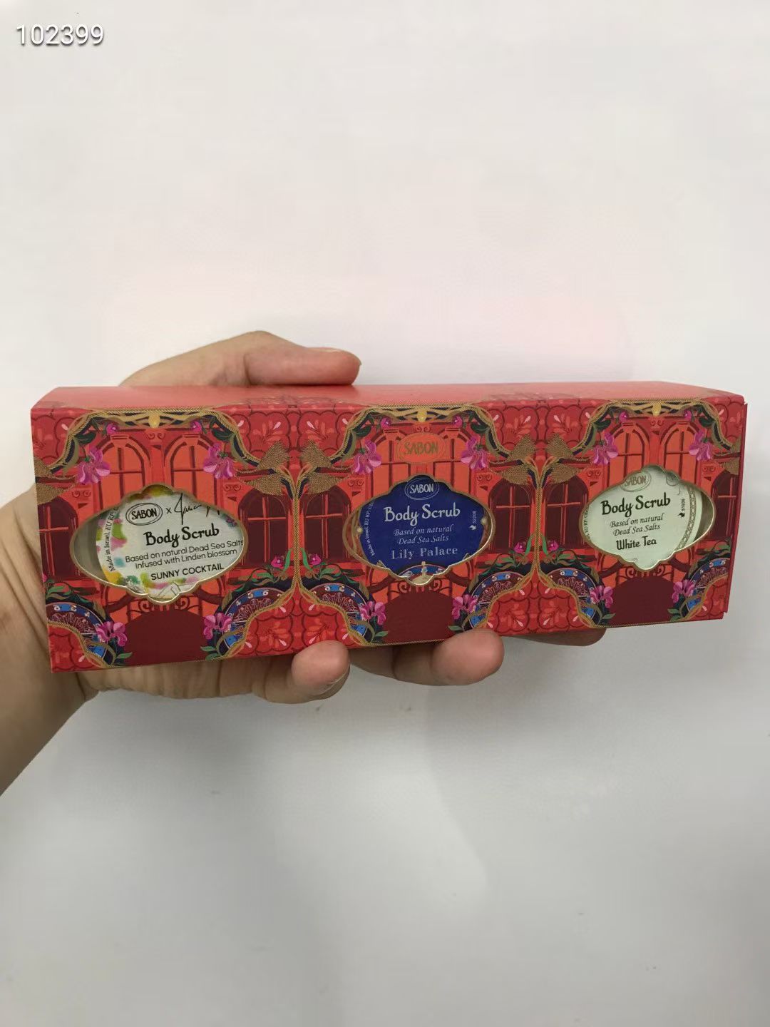 供應商現貨🌸免稅正品 Sabon 迷你限定身體磨砂膏三件套裝60g*3 | 預訂 逢星期一，三返倉執貨 其後約3-5個工作天寄出