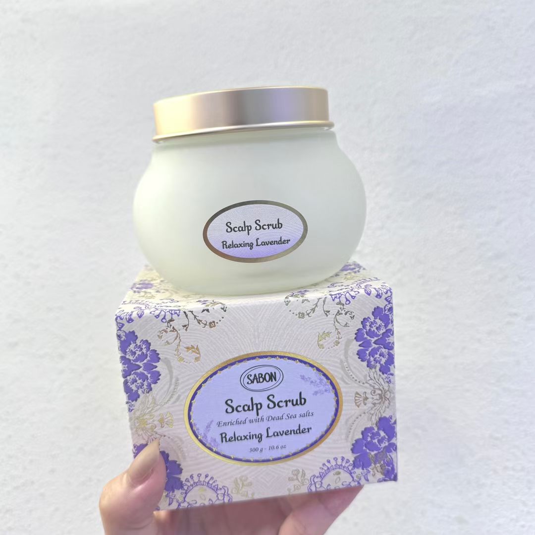 供應商現貨🌸免稅正品 Sabon舒緩薰衣草頭皮磨砂膏300g | 預訂 逢星期一，三返倉執貨 其後約3-5個工作天寄出