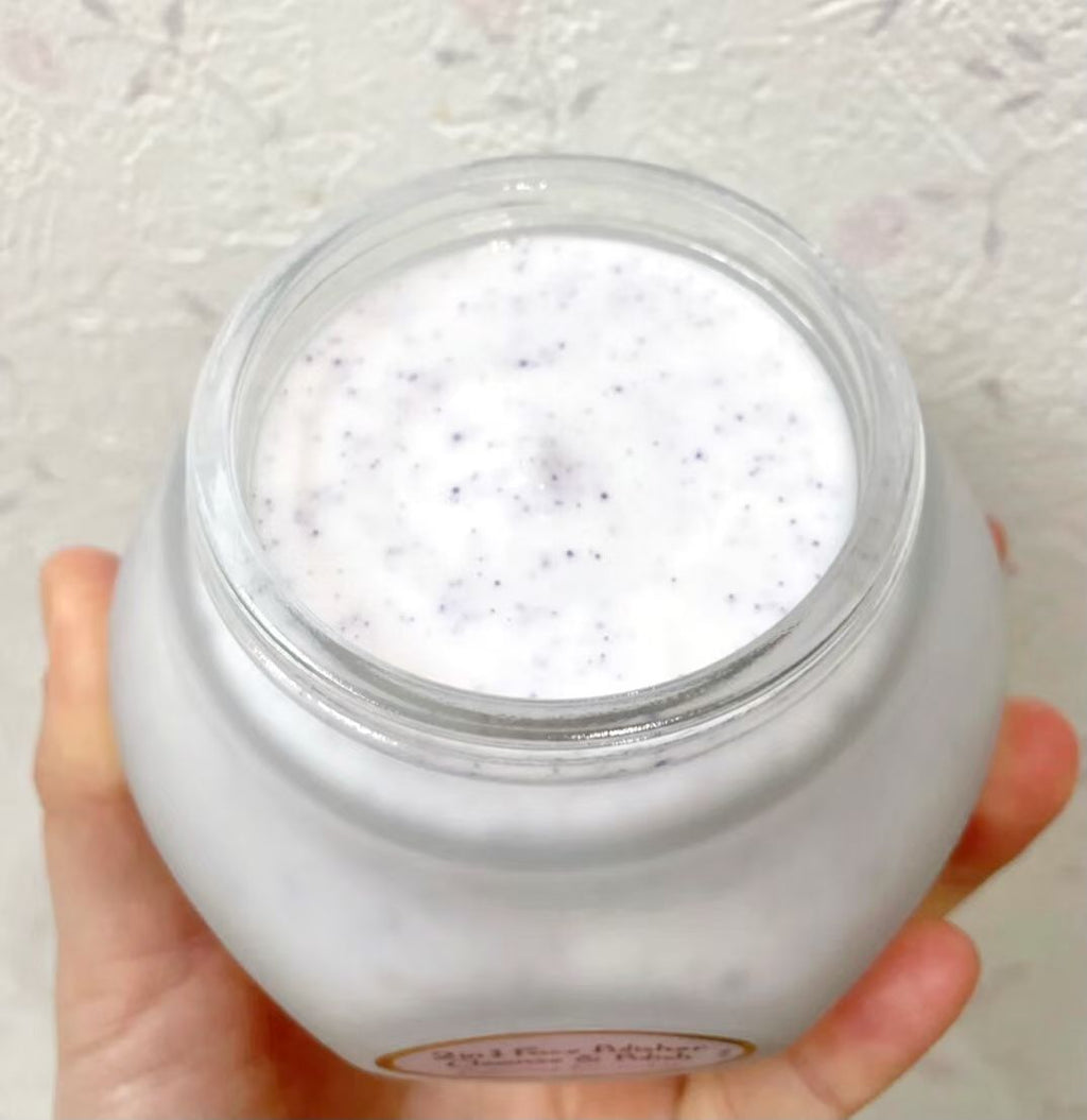 供應商現貨🌸免稅正品 Sabon 療愈薰衣草清新瑩亮2合1 面部磨砂潔面霜 | 預訂 逢星期一，三返倉執貨 其後約3-5個工作天寄出