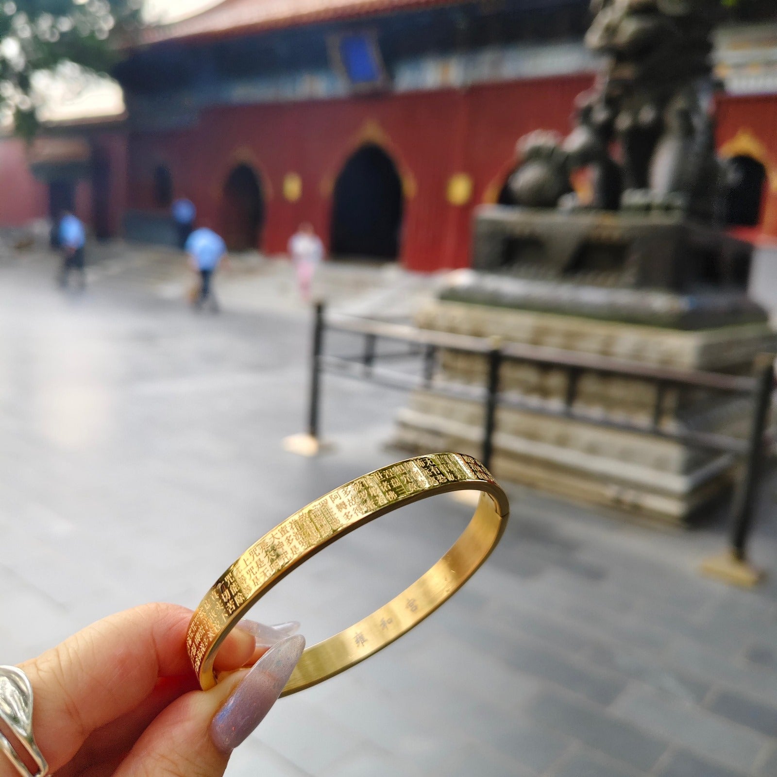 🌸❤️🔥雍和宮快閃❤️🔥雍和宮心經手鐲（包開光） | 預訂 請先查詢貨期