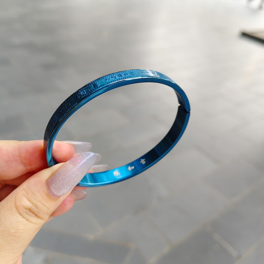 🌸❤️🔥雍和宮快閃❤️🔥雍和宮藥師佛心咒手鐲（包開光）| 預訂 請先查詢貨期