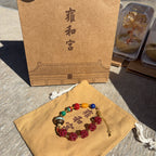 🌸❤️🔥雍和宮快閃❤️🔥石榴石招財轉運旺運手串（包開光） | 預訂 請先查詢貨期