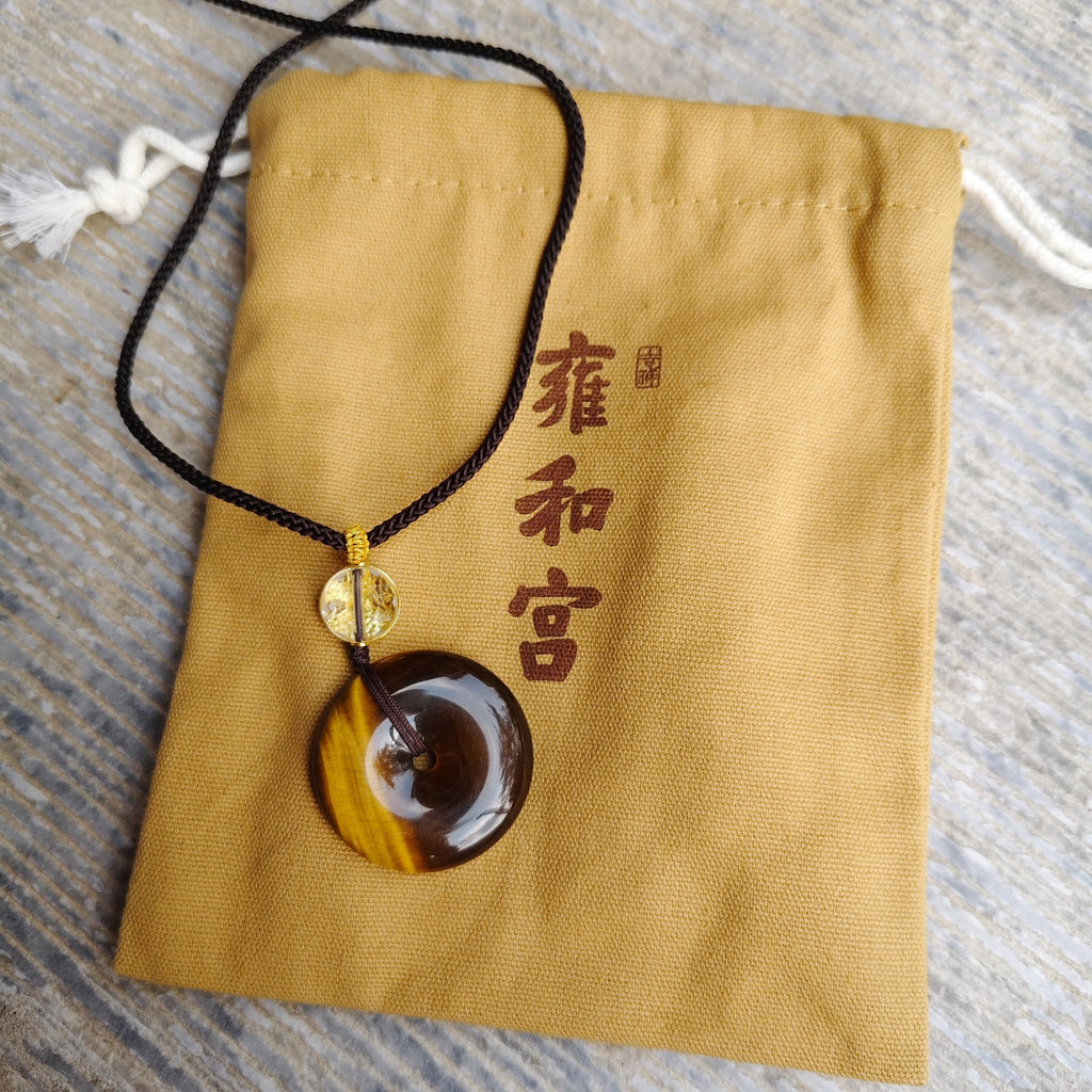 🌸❤️🔥雍和宮快閃❤️🔥雍和宮虎眼石綠度母平安頸鏈（包開光） | 預訂 請先查詢貨期