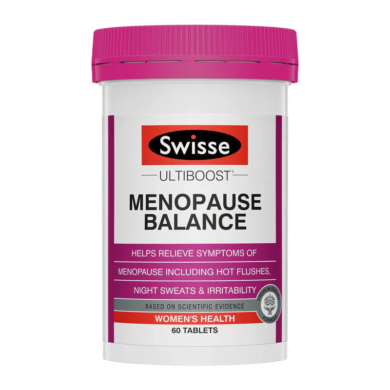 供應商現貨🌸Swisse - 女性更年期平衡營養素 女性維他命60片 鈣質補充 | 預訂 逢星期一，三返倉執貨 其後約3-5個工作天寄出